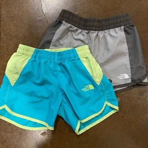 Girls North Face shorts